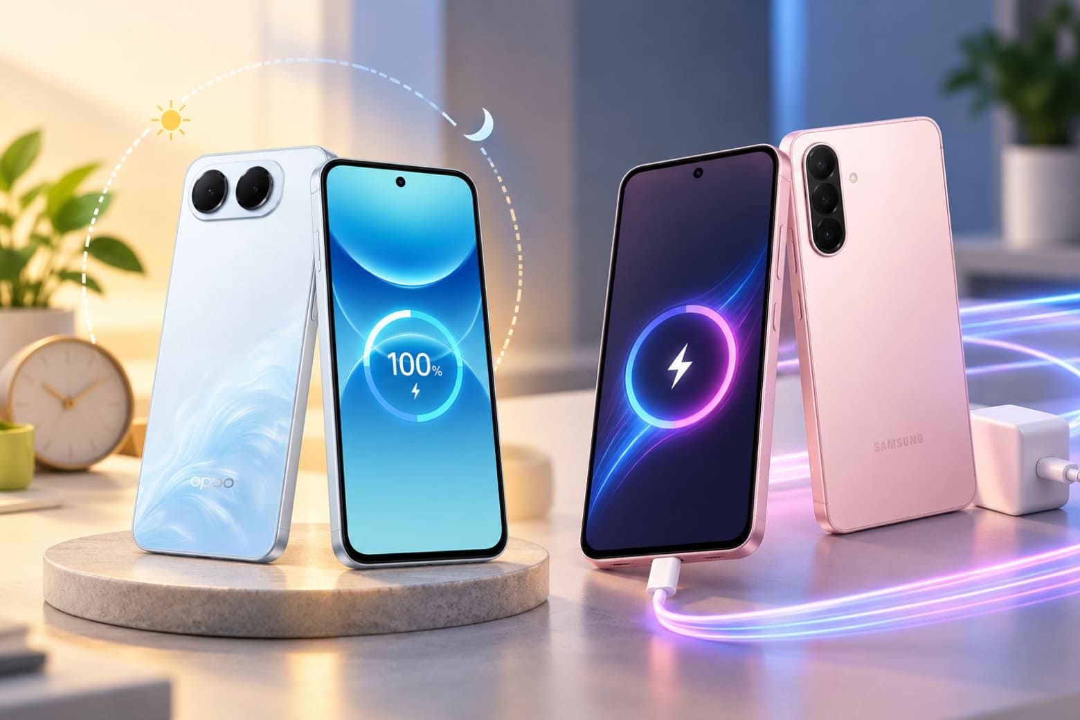 So sánh OPPO A7 Pro 5G và Samsung A27 5G: Nên mua máy nào? 13 Pin 8.000mAh giúp OPPO nổi bật về khả năng sử dụng lâu