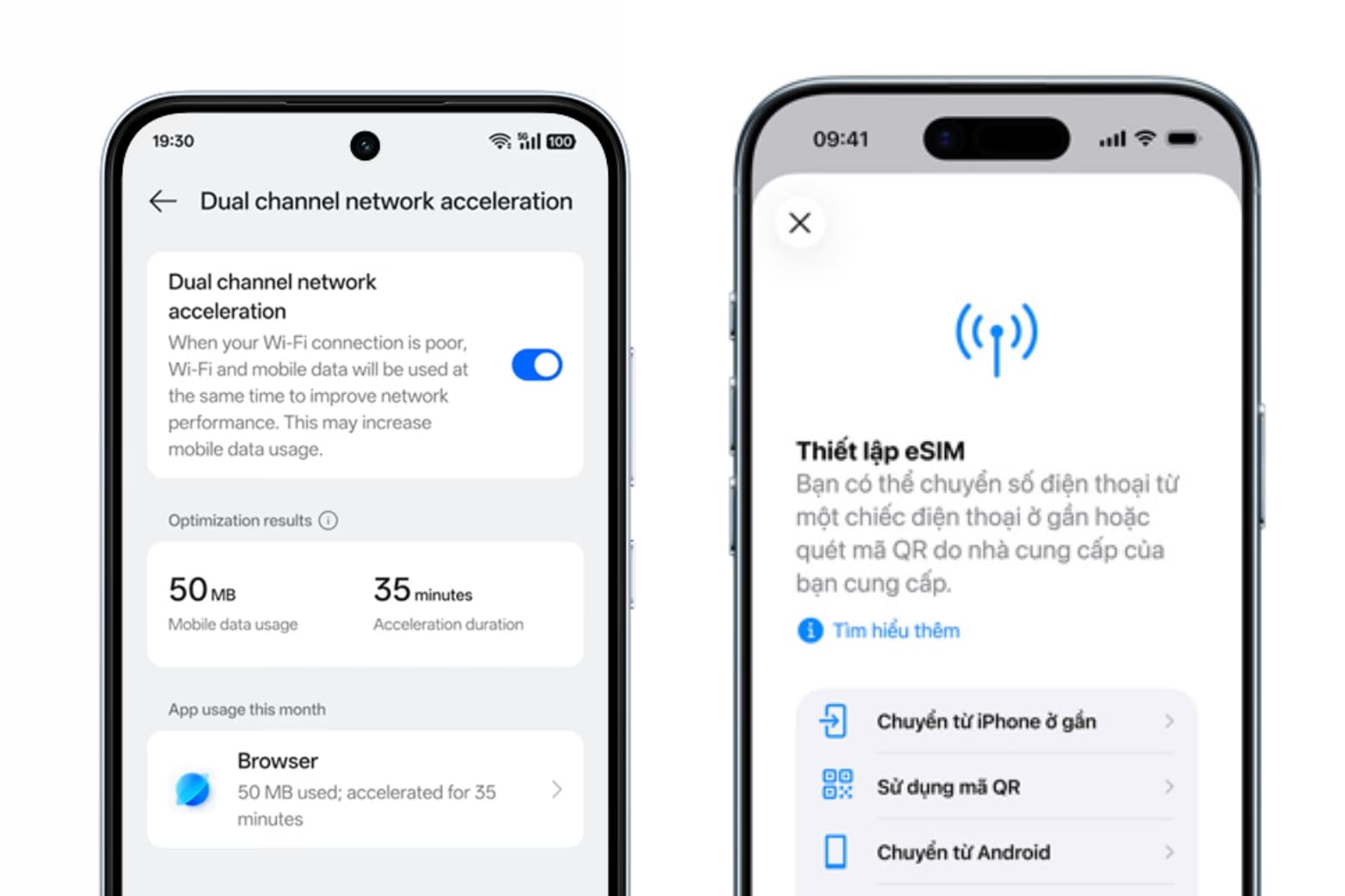 So sánh OPPO A7 Pro và iPhone Air: Nên chọn máy nào? 13 Cùng hỗ trợ 5G nhưng khác chuẩn SIM, Wi-Fi và phương thức xác thực