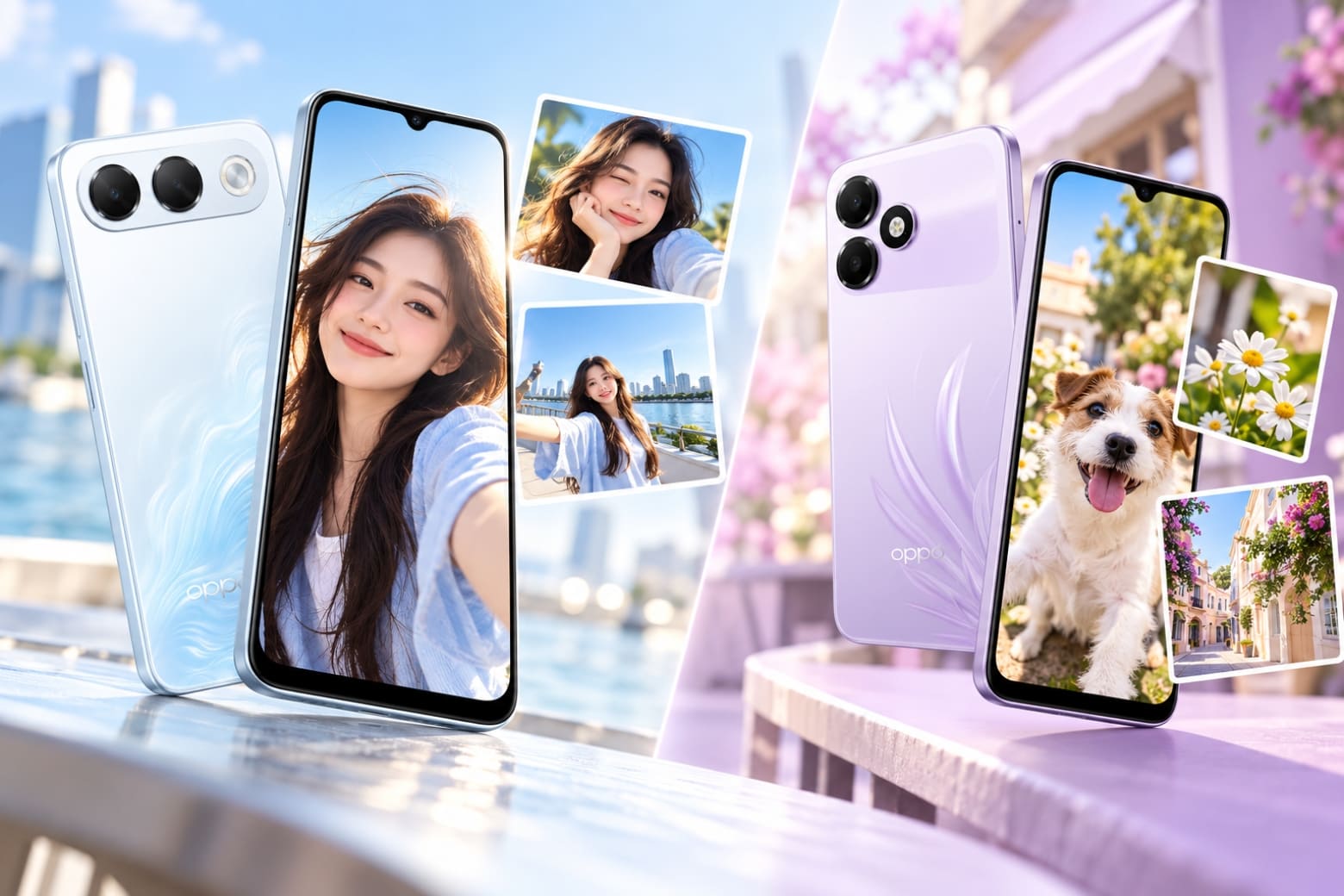 So sánh OPPO A7 Pro và OPPO A6c: Khác biệt ở đâu? 11 Camera 50MP nâng cấp khả năng chụp ảnh, selfie và quay video