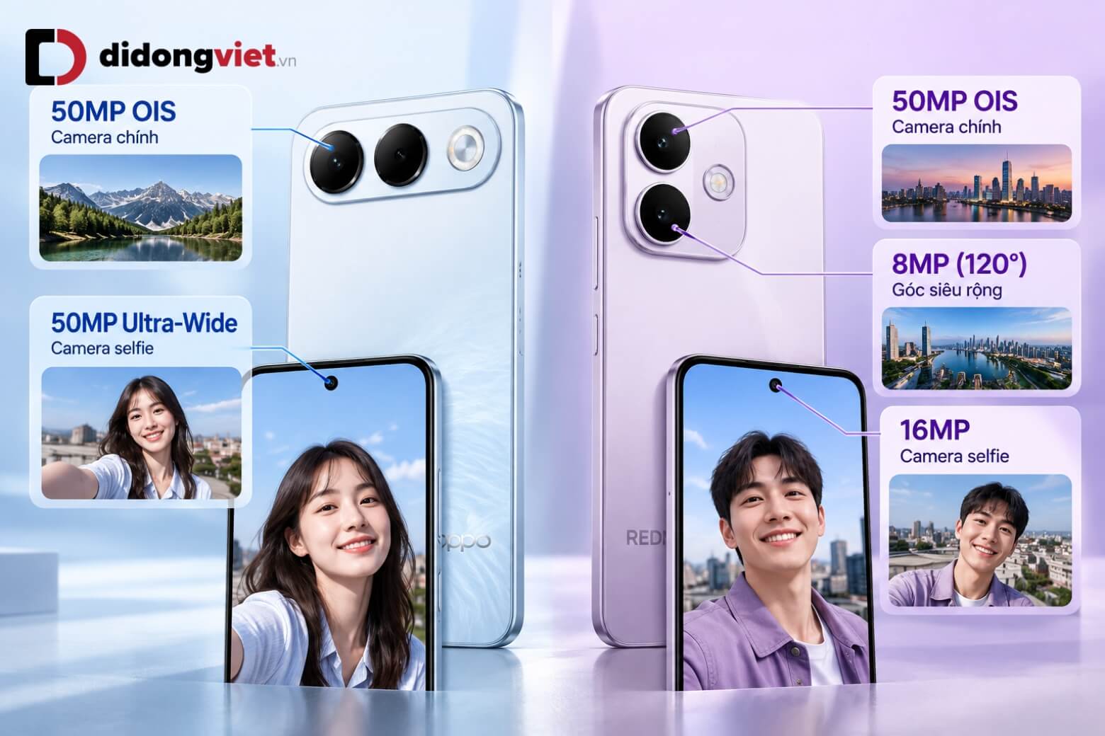 So sánh OPPO A7 Pro và REDMI Note 17 Pro 5G: Nên chọn pin bền hay hiệu năng mạnh? 12 So sánh OPPO A7 Pro và REDMI Note 17 Pro 5G camera