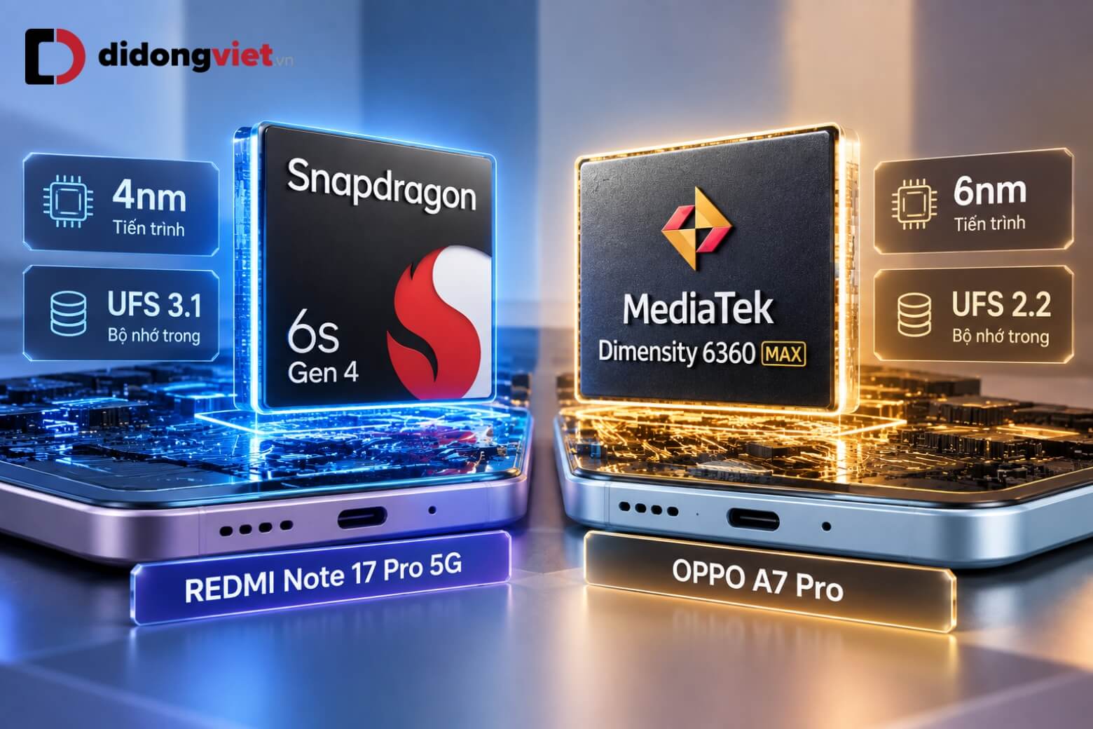 So sánh OPPO A7 Pro và REDMI Note 17 Pro 5G: Nên chọn pin bền hay hiệu năng mạnh? 11 So sánh OPPO A7 Pro và REDMI Note 17 Pro 5G hiệu năng