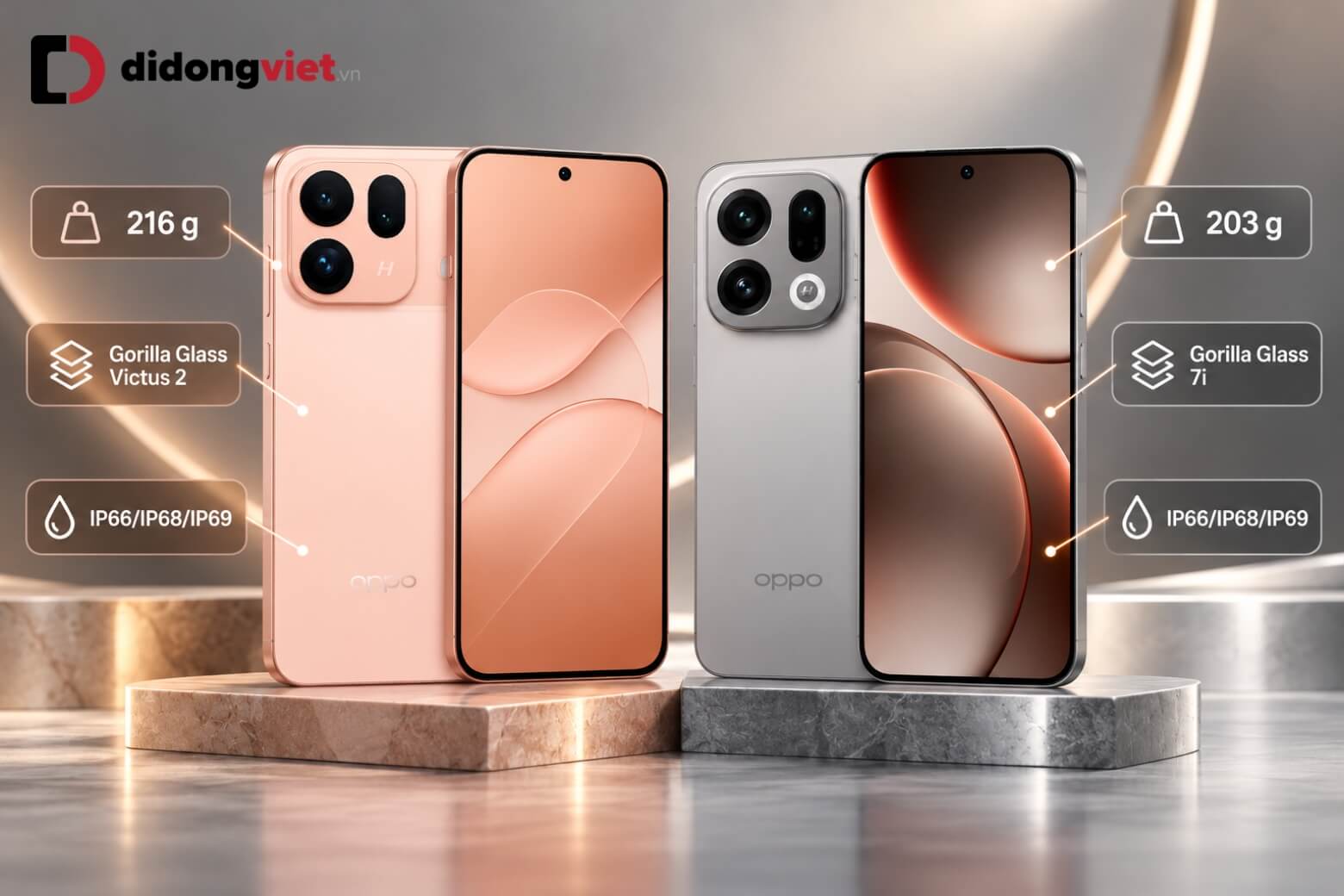 So sánh OPPO Find X10 và OPPO Find X9: Đột phá thực tế hay nâng cấp vừa đủ? 8 So sánh OPPO Find X10 và OPPO Find X9 về thiết kế