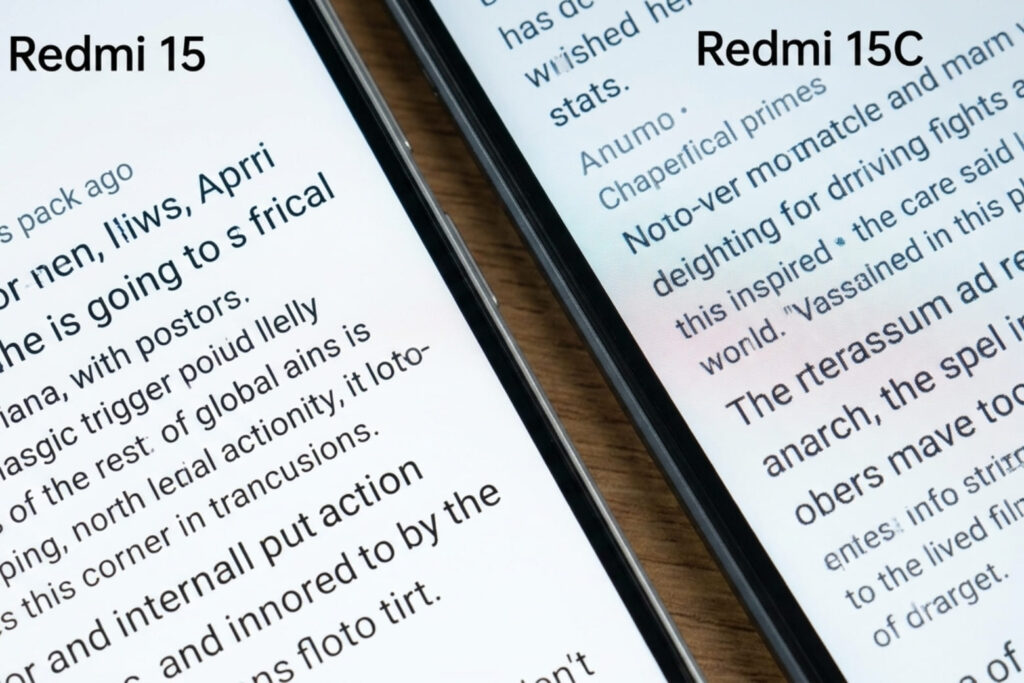 So sánh REDMI 15C và REDMI 15: Chênh lệch giá có tương xứng với trải nghiệm? 9 So sánh REDMI 15C và REDMI 15