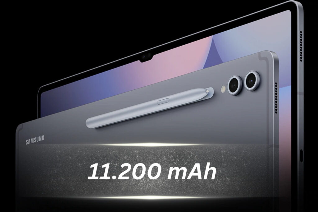 So sánh Samsung Galaxy Tab S12 Plus 5G và Galaxy Tab S10 Ultra: Chọn cơ động hay màn hình cực đại? 19 Galaxy Tab S10 Ultra nổi bật với pin 11.200 mAh, thời lượng phát video lên đến 21 giờ và kết nối Wi-Fi 7 tốc độ cao.