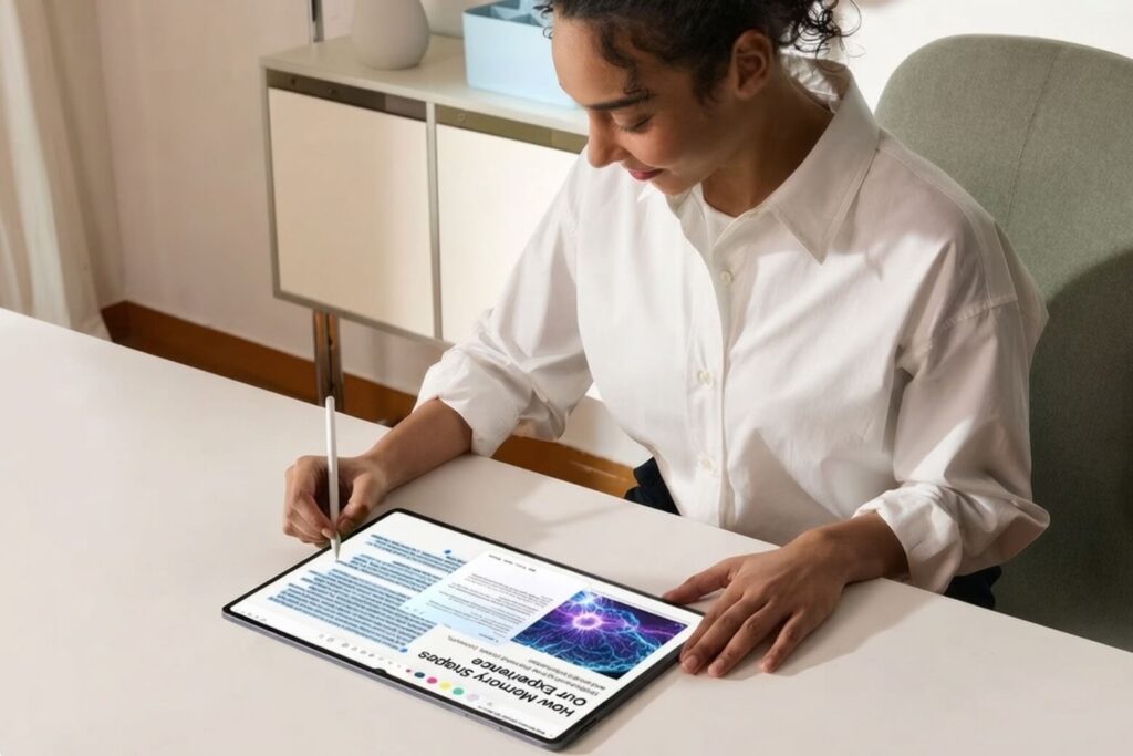 So sánh Samsung Galaxy Tab S12 Ultra và Tab S11 Ultra: Nâng cấp đáng giá hay tối ưu chi phí? 11 so sanh samsung galaxy tab s12 ultra va tab s11 ultra duoc trang bi cong cu galaxy ai hien dai didongviet