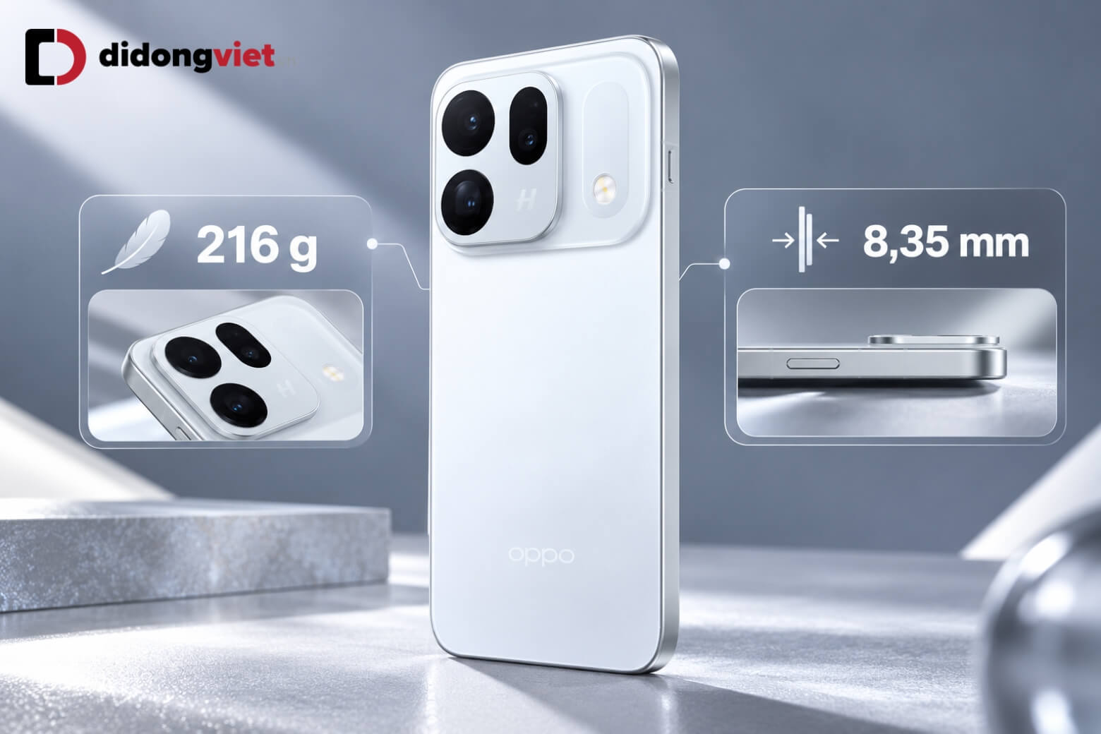 Trên tay OPPO Find X10: Thiết kế camera ngang, viền màn hình siêu mỏng 9 Trên tay OPPO Find X10 với cụm camera ngang