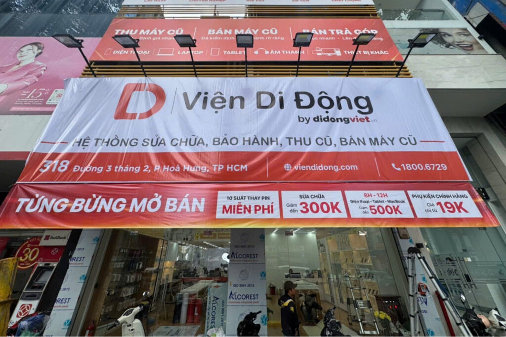 Khai trương Trung tâm Bảo hành Di Động Việt - Viện Di Động chuẩn 5 sao tại TP.HCM: Nâng tầm chuẩn mực dịch vụ hậu mãi công nghệ 4 Khai trương Trung tâm Bảo hành Di Động Việt - Viện Di Động chuẩn 5 sao tại TP.HCM
