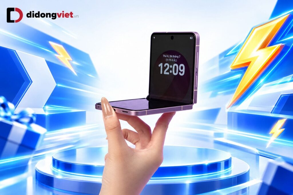 Samsung sale bùng nổ: Chớp deal giá hời, lên đời Galaxy Z Fold8 Ultra, Fold8 và Flip8 đúng gu tại Di Động Việt 16 Samsung sale bùng nổ: Chớp deal giá hời, lên đời Galaxy Z Fold8 Ultra, Fold8 và Flip8 đúng gu tại Di Động Việt