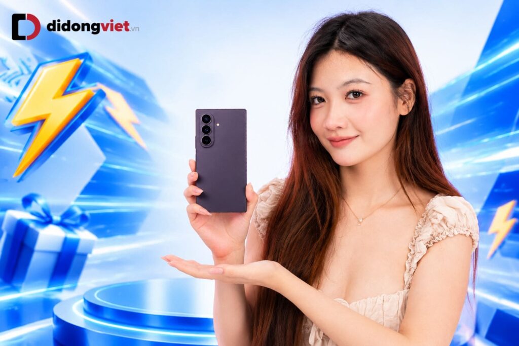 Samsung sale bùng nổ: Chớp deal giá hời, lên đời Galaxy Z Fold8 Ultra, Fold8 và Flip8 đúng gu tại Di Động Việt 12 Samsung sale bùng nổ: Chớp deal giá hời, lên đời Galaxy Z Fold8 Ultra, Fold8 và Flip8 đúng gu tại Di Động Việt