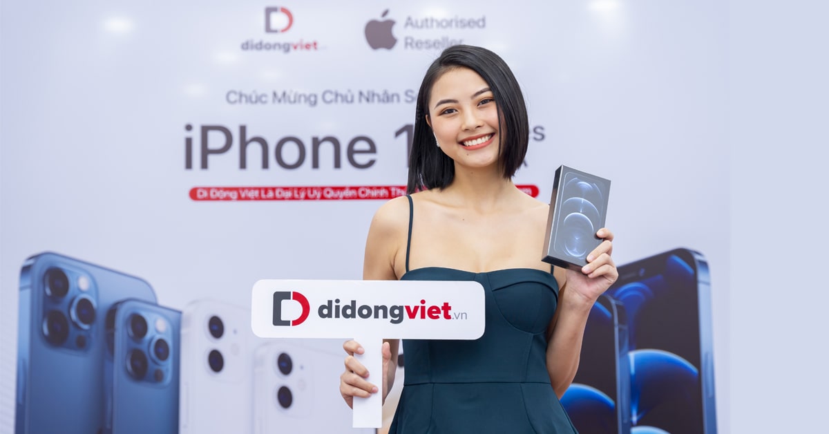 Người đẹp Đào Thị Hà lựa chọn Trade-in thu cũ đổi mới iPhone 12 tại Di Động Việt