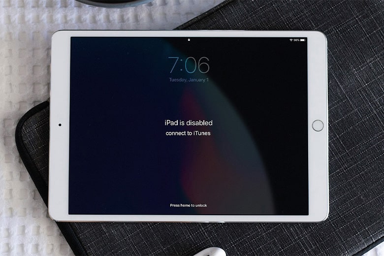 Mở khóa iPad bằng phần mềm iTunes