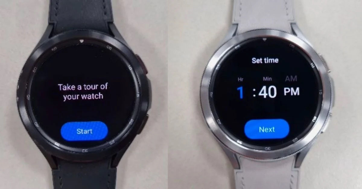 Samsung Galaxy Watch 4 tiếp tục lộ thêm toàn bộ thiết kế trên hình ảnh thật khiến SamFan không thể ngó lơ
