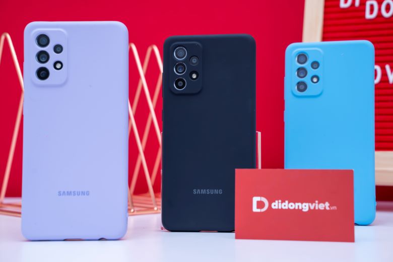 So sánh Samsung Galaxy A72 với Galaxy A52