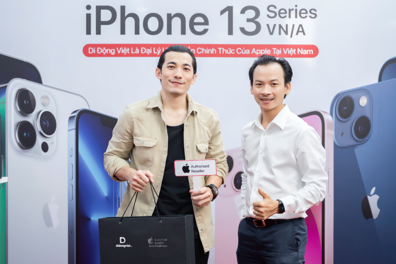 Cảm ơn diễn viên Liên Bỉnh Phát đã tin tưởng chọn mua iPhone 13 Pro Max tại Di Động Việt