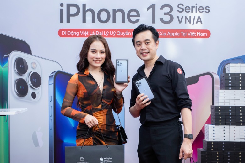 Nhạc sĩ Dương Khắc Linh tiếp tục chọn Di Động Việt để lên đời iPhone 13 Pro Max