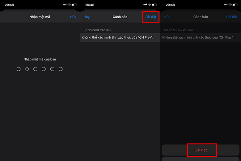 Tải CH Play cho iPhone