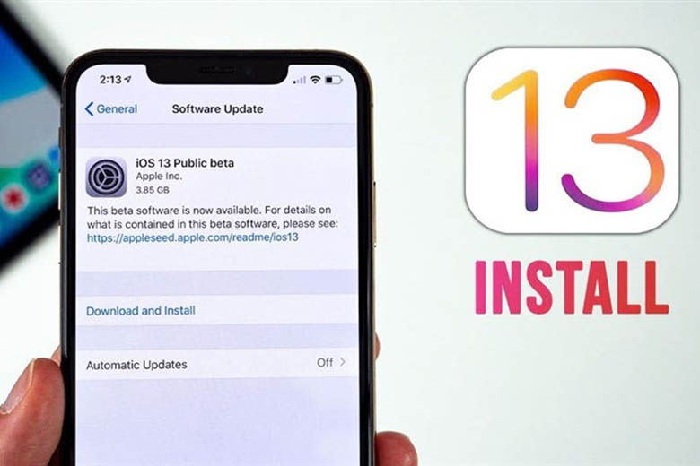 Cách cập nhật iOS 13