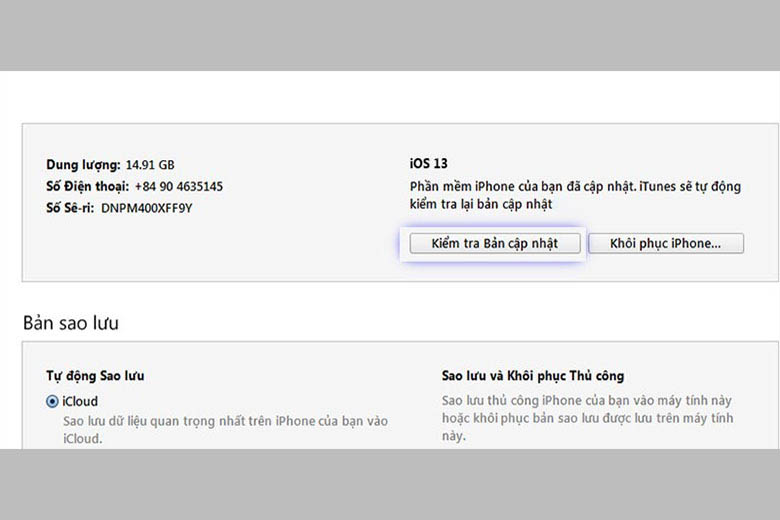 Cách cập nhật iOS 13