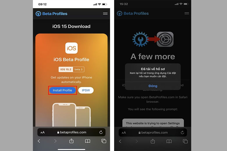 ios 15.2 beta 3