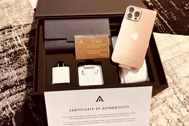 IPhone 13 Pro Max phiên bản vàng và kim cương hơn 130 triệu đồng tại Di Động Việt
