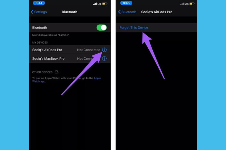 Cách kết nối AirPods
