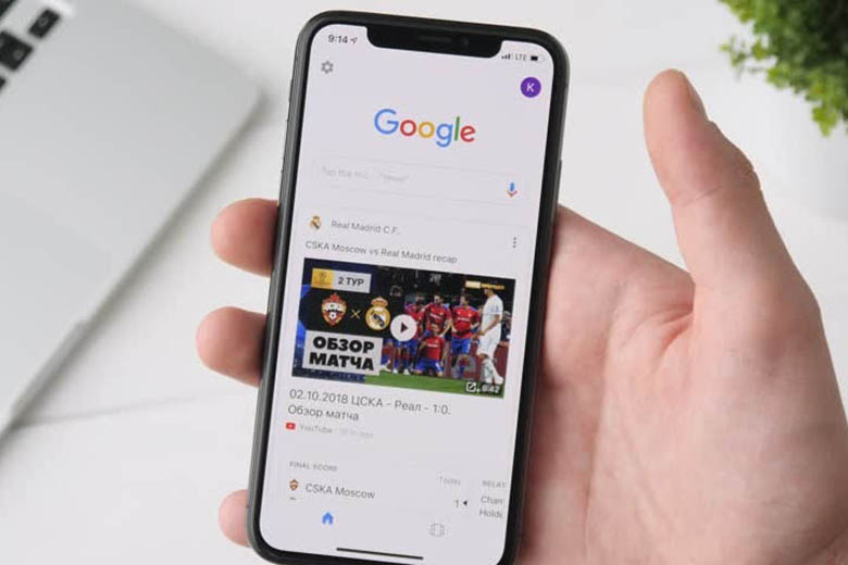 Tìm kiếm bằng ảnh trên iPhone