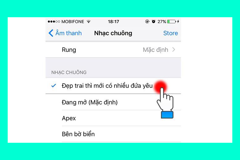 Cách cài nhạc chuông cho iPhone