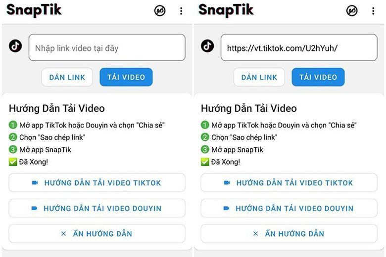 Tải video TikTok không logo trên iPhone