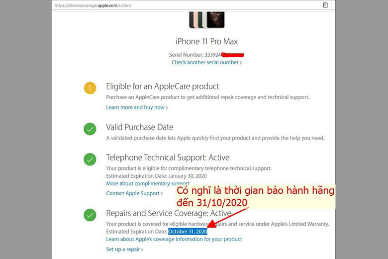 Web Check IMEI iPhone