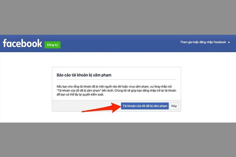 cách lấy lại tài khoản Facebook