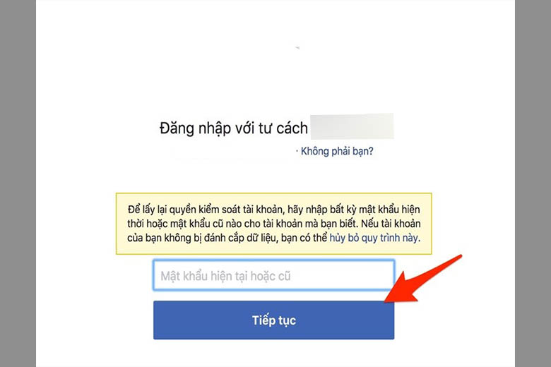 cách lấy lại tài khoản Facebook