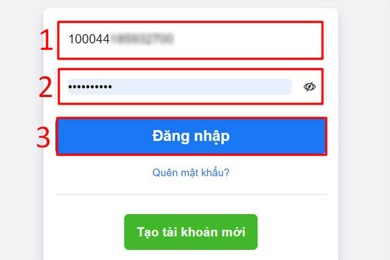cách lấy lại tài khoản Facebook