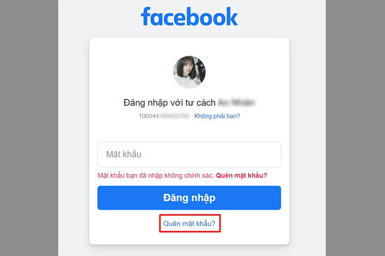 cách lấy lại tài khoản Facebook