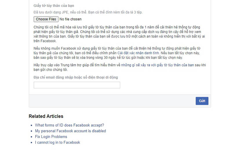 cách lấy lại tài khoản Facebook