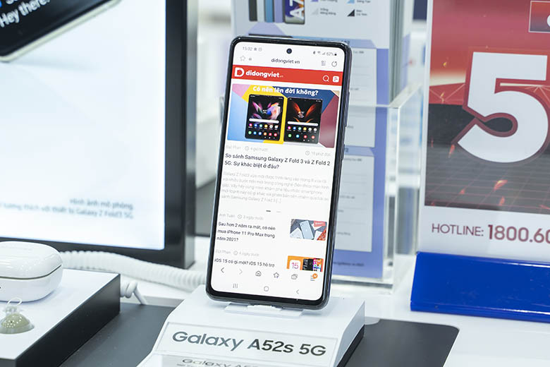 Ibiza malini i-Samsung A52s?