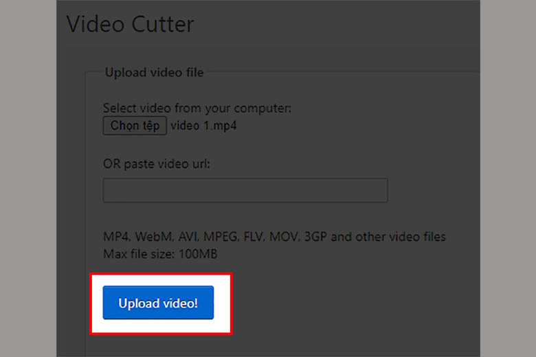cách cắt video trên máy tính